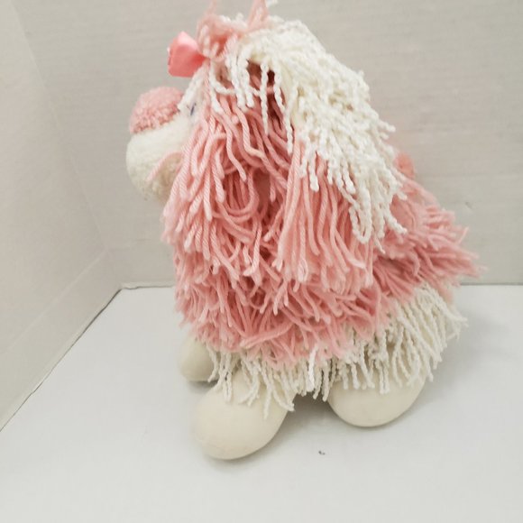 Kenner Fluppy Dogs Shaggy Poodle Pink Plush Doll - Picture 5 of 16